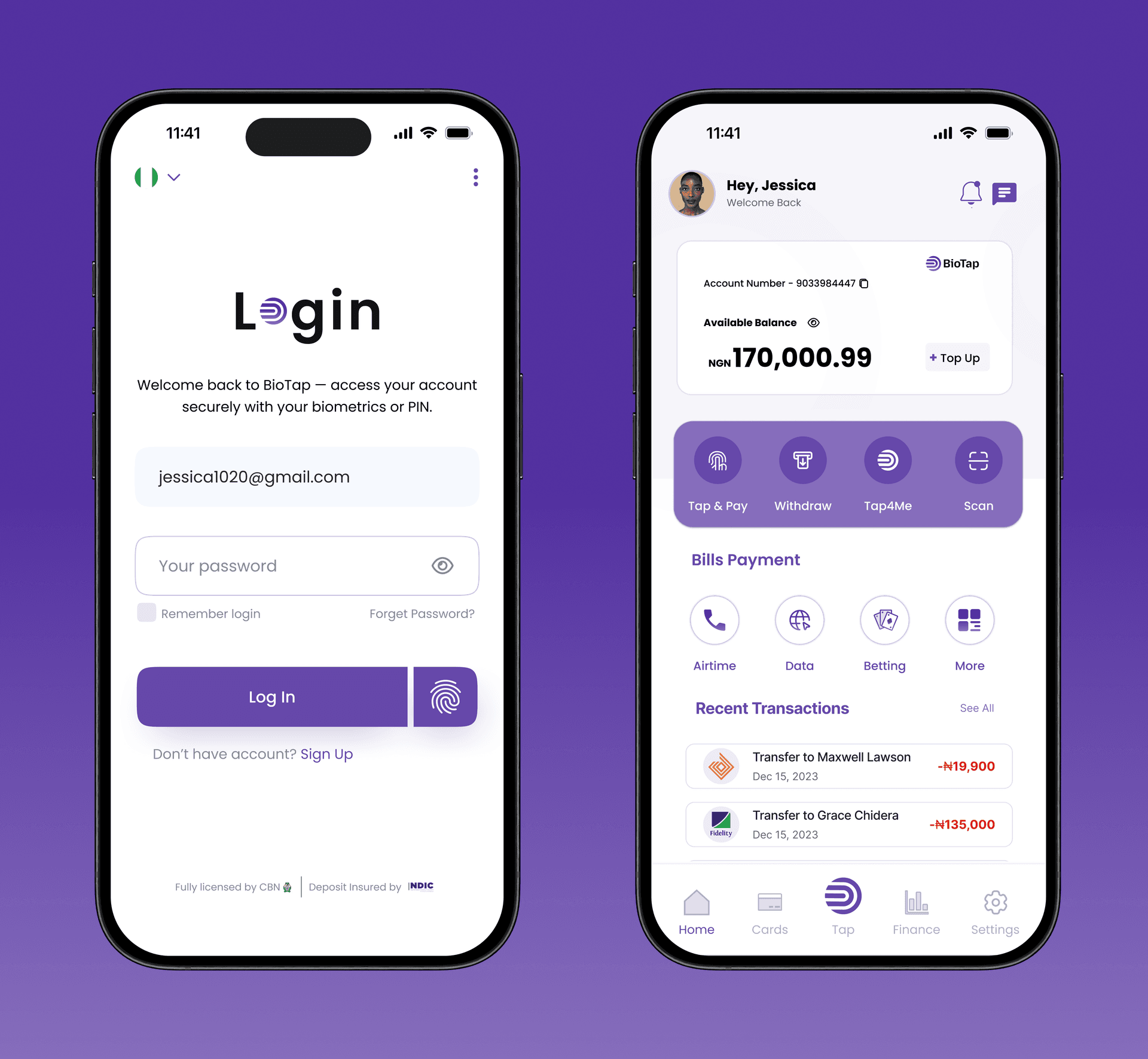 BioTap — Tap & Pay Screenshot 2